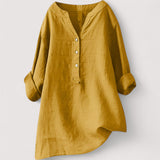 Nayla™ | Bequemes Knopfhemd