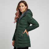 ELVIRA™ | ELEGANTER MANTEL MIT OVERSIZE-KAPUZE