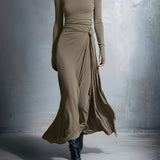 Noémie™ | Maxikleid mit seitlichem Knoten