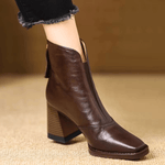 Herswinda – Edle Stiefeletten mit mittelhohem Absatz von Amora Bern, Ansicht 6